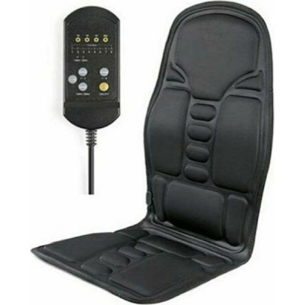 Ρομποτική καρέκλα μασάζ σώματος με υπέρυθρη θερμότητα και κραδασμούς FZ-118 Μαύρο