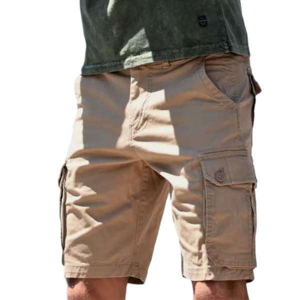 MEN'S BERMUDA CARGO MOHICANS GB-300 BEIGE