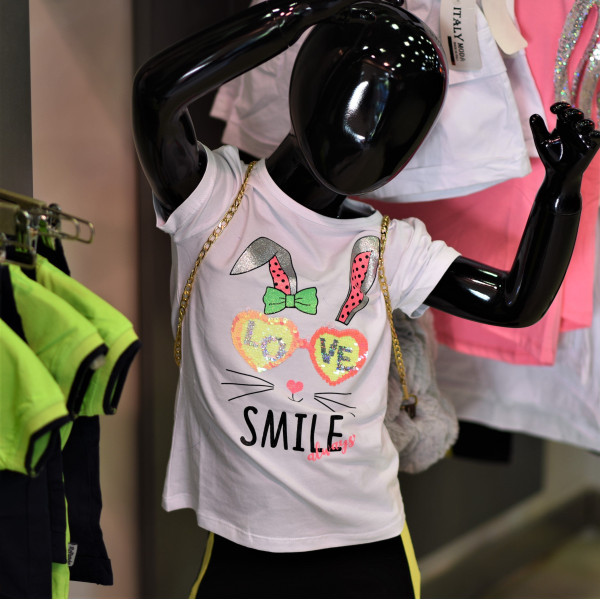 ΠΑΙΔΙΚΟ ΜΠΛΟΥΖΑΚΙ ΓΙΑ ΚΟΡΙΤΣΙ MOHICANS GF1182.WHITE