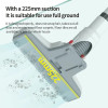 Wireless Rechargeable USB Mini Stick Vacuum Cleaner with Extension GV-218 White