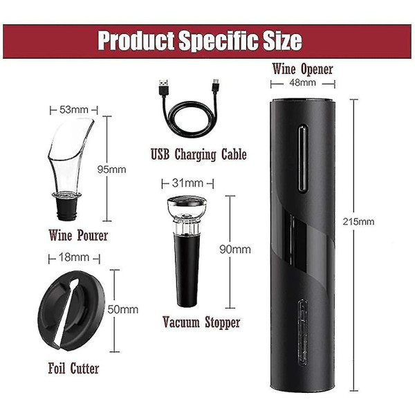 Ηλεκτρικό Τιρμπουσόν GV-864 Μαύρο