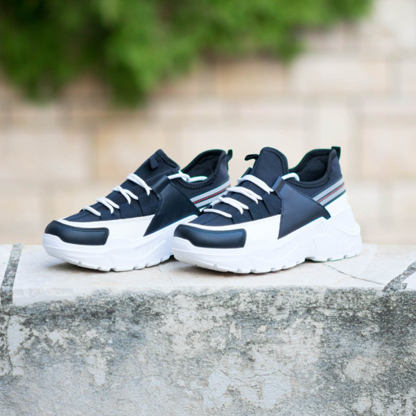 ΓΥΝΑΙΚΕΙΟ ΠΑΠΟΥΤΣΙ SNEAKERS MOHICANS N970 ΜΑΥΡΟ