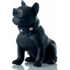 H-M10 Bulldog Head Rotatable Ηχείο Bluetooth 5W με Διάρκεια Μπαταρίας έως 6 ώρες 20 cm Μαύρο