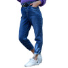 TROUSERS JEANS HIGH-WAISTED BOYFRIEND MOHICANS H1076.BLUE