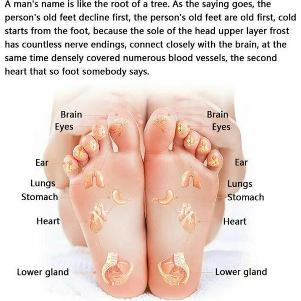 Health Συσκευή Μασάζ Shiatsu για τα Πόδια με Υπέρυθρη Θερμότητα H7-20 Μαύρο