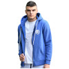 MEN'S ZIPPER CARDIGAN SWEATSHIRT MOHICANS HEADH3 BLUE