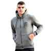 MEN'S ZIPPER CARDICAN SWEATSHIRT MOHICANS HEADH3 GRAY