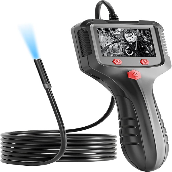 Ενδοσκοπική Αδιάβροχη Κάμερα Μικροσκόπιο 5m με Οθόνη 2.4'' HL18668-172