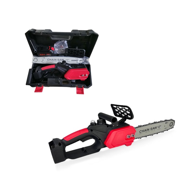 Επαναφορτιζόμενο Κλαδευτικό Μίνι Αλυσοπρίονο Μπαταρίας 12" HL18668-173