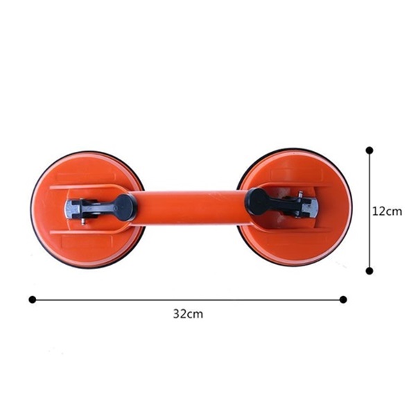 Βεντούζα Τζαμιών με δύο κρατήματα για επιδιόρθωση βαθουλωμάτων και ανύψωση - μεταφορά υαλοπινάκων F120mm HL18668-176