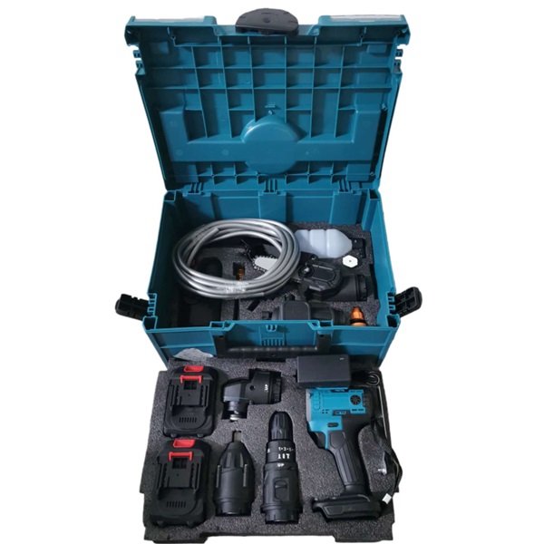 Επαναφορτιζόμενο εργαλείο 5 κεφαλών (πριόνι/τρυπάνι/ψεκαστήρας/γωνιακός τροχός/μπουλονόκλειδο) HL18668-177