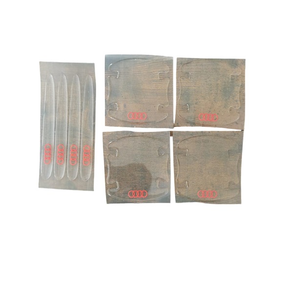 Προστατευτικά Πόρτας Αυτοκινήτου Διάφανα 8τμχ HW-0278 AUDI