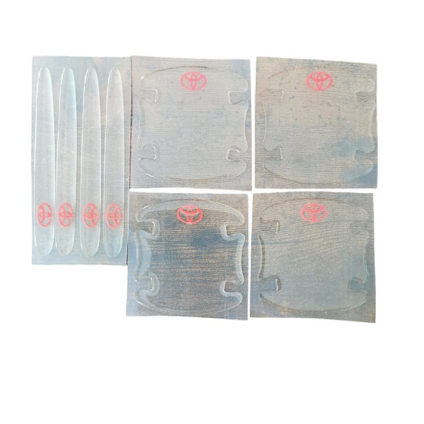 Προστατευτικά Πόρτας Αυτοκινήτου Διάφανα 8τμχ HW-0286 TOYOTA