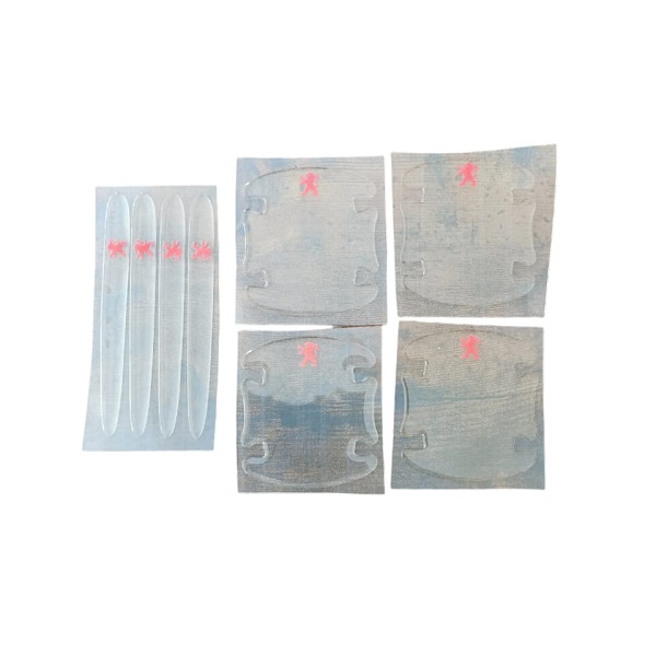 Προστατευτικά Πόρτας Αυτοκινήτου Διάφανα 8τμχ HW-0292 PEUGEOT