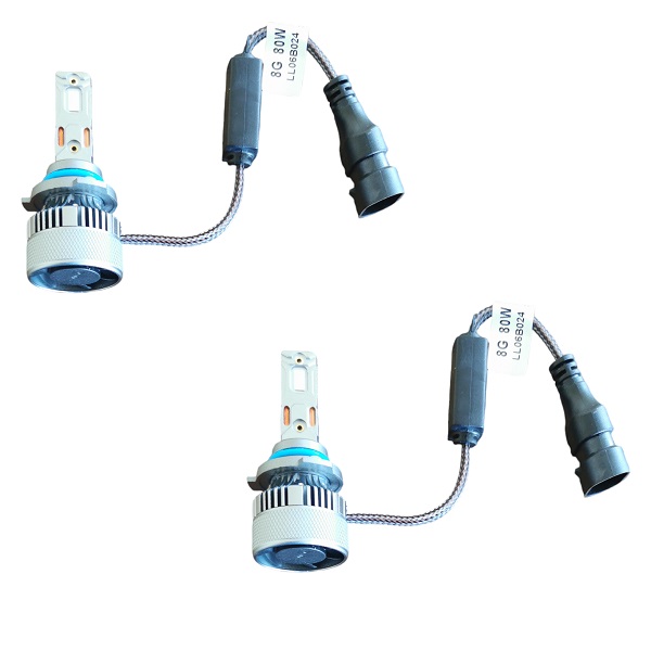 Σετ Λάμπες LED 9005 αυτοκινήτου 2 όψεων 2τμχ 8G 80W 6000K 8000LM HW-0299-9005