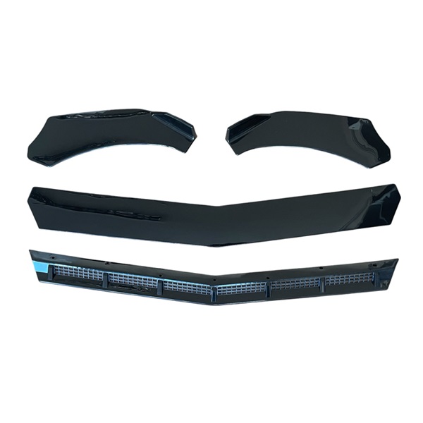 Μπροστινό σπόιλερ αυτοκινήτου ρυθμιζόμενο  HW-0312B μαύρο