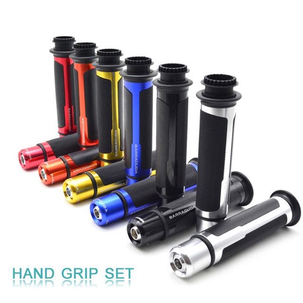 Σετ χερούλια και αντίβαρα μοτοσυκλέτας 2τμχ. 25mm HW-0340 Διάφορα χρώματα