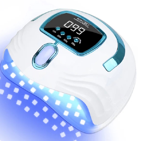 Επαγγελματική λάμπα νυχιών UV/LED 268W Sun S5 HYH-153 Μπλε χρώμα