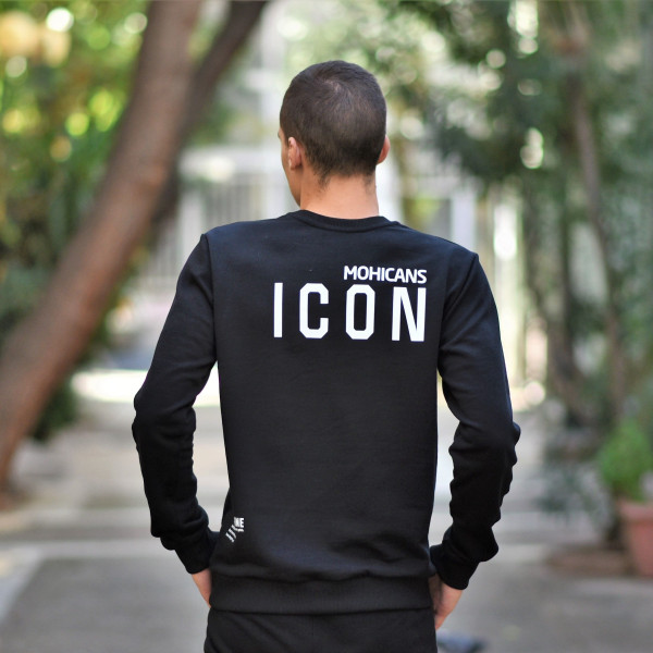 ΑΝΔΡΙΚΟ ΦΟΥΤΕΡ ΛΑΙΜΟΚΟΨΗ ICON MOHICANS ICON2 ΜΑΥΡΟ