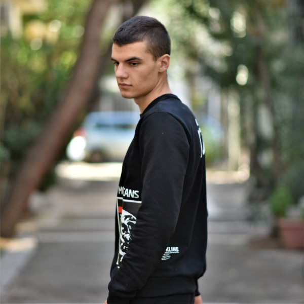 ΑΝΔΡΙΚΟ ΦΟΥΤΕΡ ΛΑΙΜΟΚΟΨΗ ICON MOHICANS ICON2 ΜΑΥΡΟ