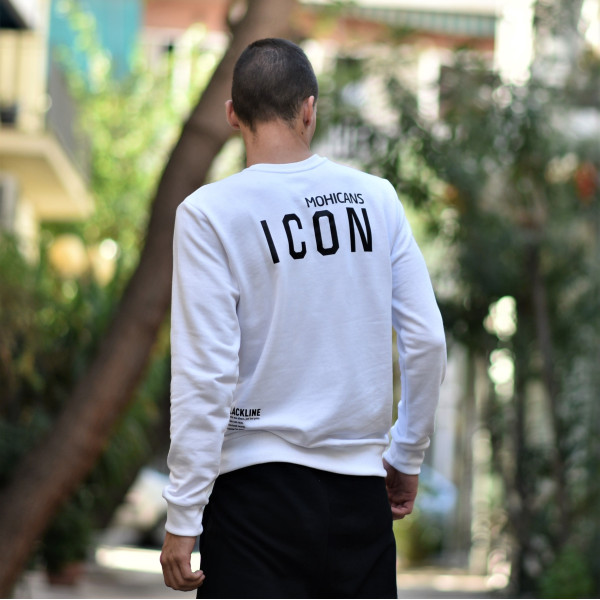 ΑΝΔΡΙΚΟ ΦΟΥΤΕΡ ΛΑΙΜΟΚΟΨΗ ICON MOHICANS ICON2 ΛΕΥΚΟ