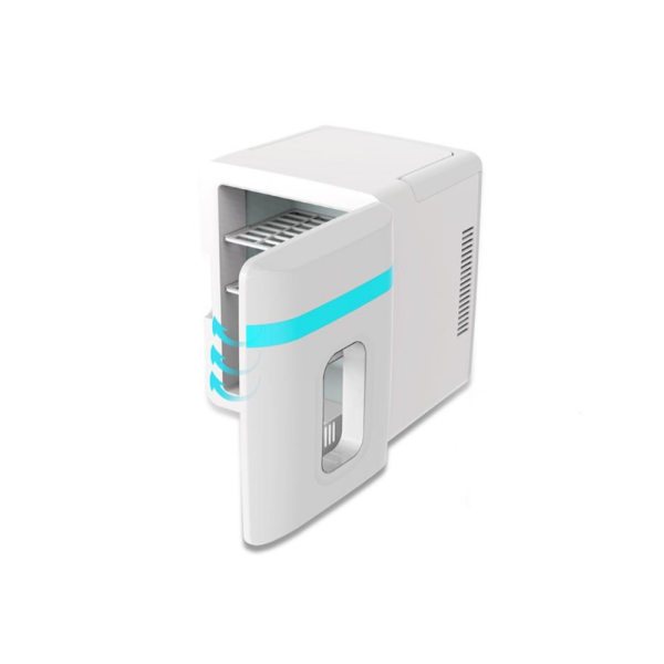 Ηλεκτρικό Φορητό Ψυγείο 12V & 220V Μίνι Αυτοκινήτου 12lt KLS-9991 Λευκό
