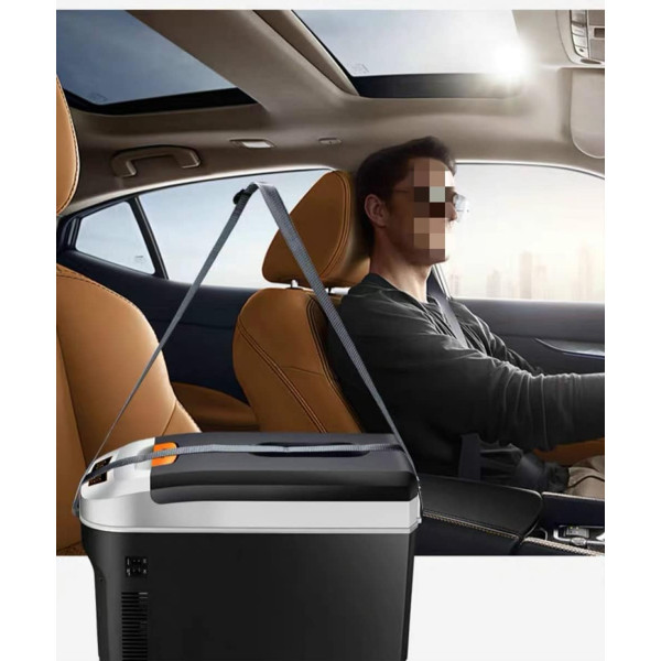 Ηλεκτρικό Φορητό Ψυγείο 12V & 220V Μίνι Αυτοκινήτου 25lt WX-58 Μαύρο