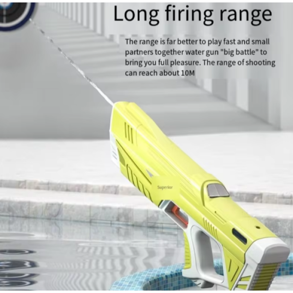 Ηλεκτρικό Νεροπίστολο Αυτόματης Απορρόφησης Υψηλής Τεχνολογίας Μεγάλης Χωρητικότητας για Παιχνίδια Νερού στην Παραλία και σε Εξωτερικούς Χώρους 2302 Πράσινο