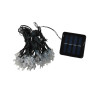 Χριστουγεννιάτικα Ηλιακά Λαμπάκια με Φωτοβολταϊκό Πάνελ 6.5m Ψυχρό Χρώμα  18779-55