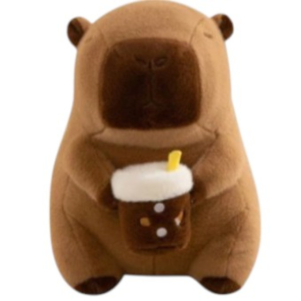 Stuffed Animal Capybara with Coconut 45cm 1440-86255 Brown