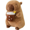 Stuffed Animal Capybara with Coconut 45cm 1440-86255 Brown