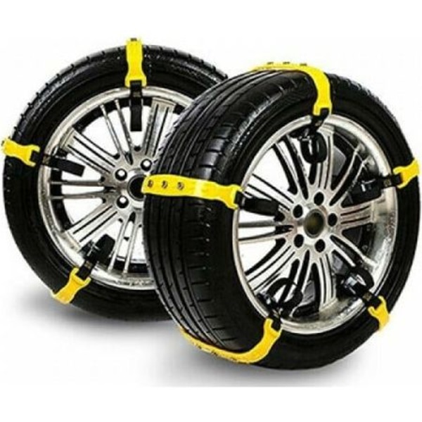 Σετ 10 Αντιολισθητικές Αλυσίδες(Δέστρες) Χιονιού – Δρόμου – Λάσπης Πλαστικές SY-FHL0025