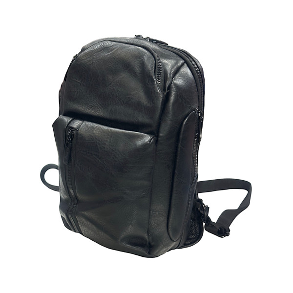 ΤΣΑΝΤΑΚΙ ΩΜΟΥ ΚΑΙ ΠΛΑΤΗΣ ΔΕΡΜΑΤΙΝΗ MOHICANS Z-764 ΜΑΥΡΟ