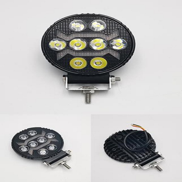 Προβολέας LED στρόγγυλος αυτοκινήτου off road 4" 8Led jn-2434-70
