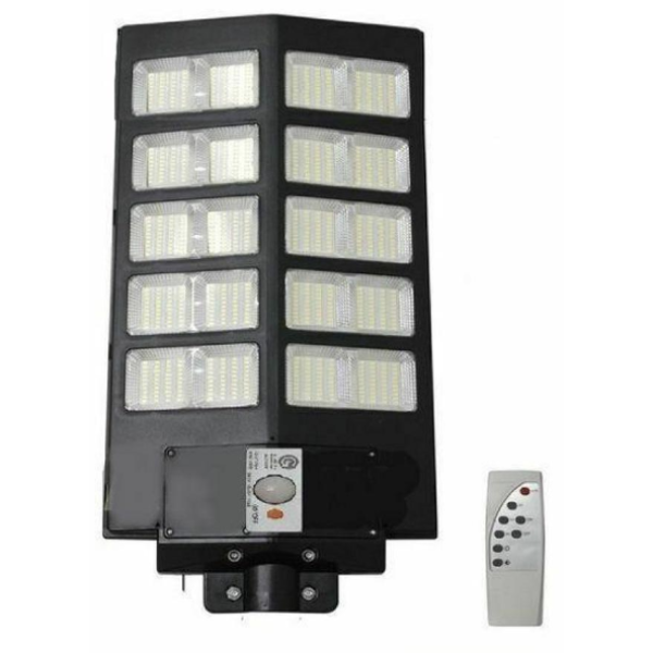 Solar Street Light 1000W with Motion Detector and remote control JT-BCRT-1000W Black