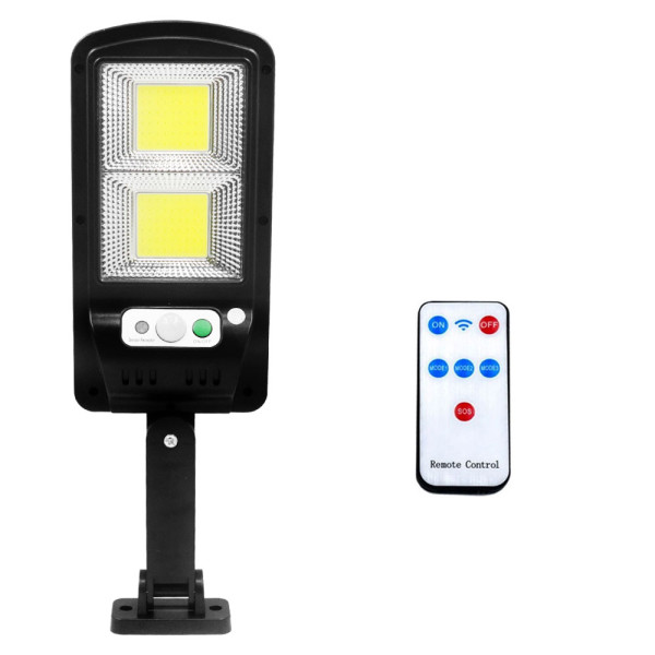 LED Αδιάβροχο Ηλιακό Επιτοίχιο Φωτιστικό με Ανιχνευτή Κίνησης Jortan JT-TYCOB-100W