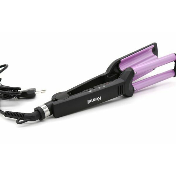 Kemei Perfect Curl Ψαλίδι Μαλλιών για Κυματιστά Μαλλιά KM-2022 ΡΟΖ