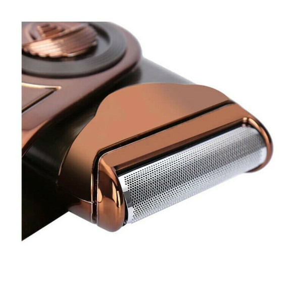 Kemei KM-Q788 Rechargeable / Corded Facial Shaver Bronze