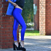 LEGGINGS  MOHICANS Υ9189 BLUE