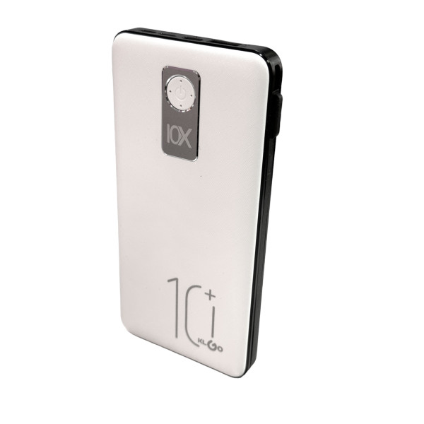 KLGO KP 90 POWER BANK 10000mAh με Θύρα USB-A KP-90 ΛΕΥΚΟ