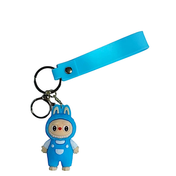Κρεμαστό Μπρελόκ Labubu Από Pvc 6688-16 Μπλε