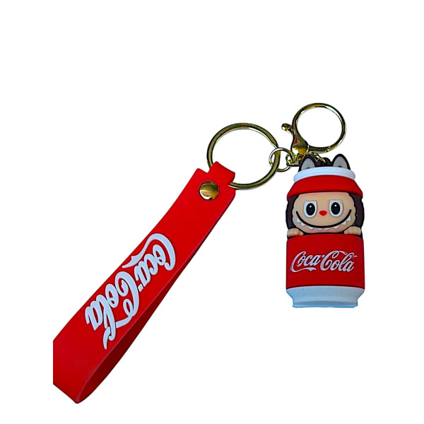 Κρεμαστό Μπρελόκ Labubu Coca Cola Από Pvc 87468-113