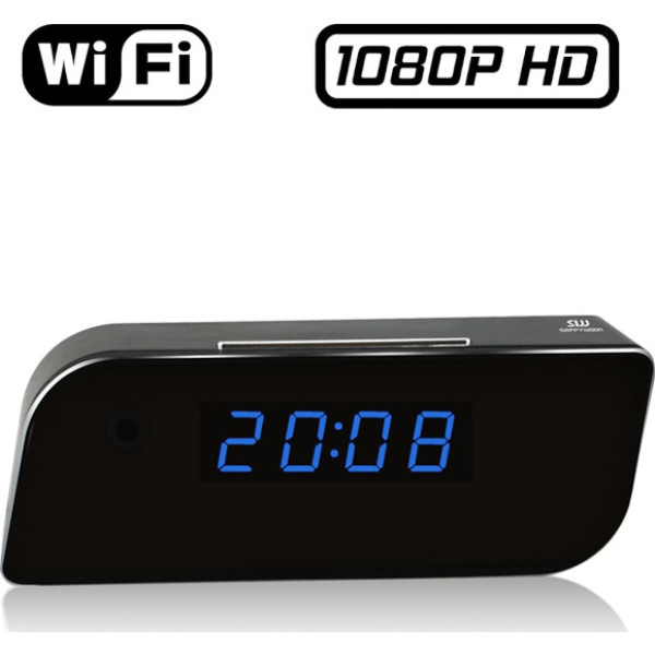 Κρυφή Κάμερα WiFi Ρολόι 1080p με Υποδοχή για Κάρτα Μνήμης SM-A106