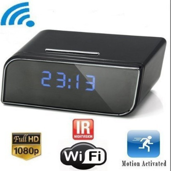 Κρυφή Κάμερα WiFi Ρολόι 1080p με Υποδοχή για Κάρτα Μνήμης SM-A106