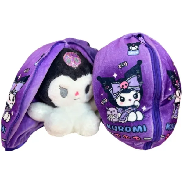 Kuromi Λούτρινο απαλό και βελούδινο 20 cm 1440-281 Μωβ