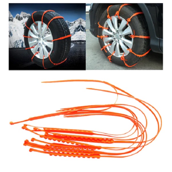 Χειμερινές αντιολισθητικές αλυσίδες αυτοκινήτου 10 τμχ για λάσπη χιονιού SY-FHL0054A