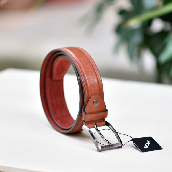 ΑΝΔΡΙΚΗ ΖΩΝΗ ΔΕΡΜΑΤΙΝΗ MOHICANS L-2.BROWN