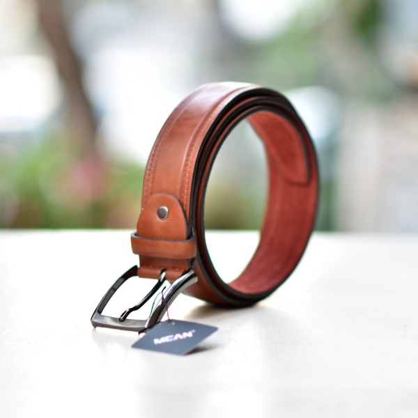 ΑΝΔΡΙΚΗ ΖΩΝΗ ΔΕΡΜΑΤΙΝΗ MOHICANS L-2.BROWN