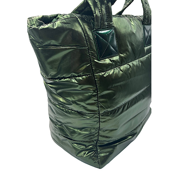 Women's inflatable Mohicans shoulder bag L-216 Green