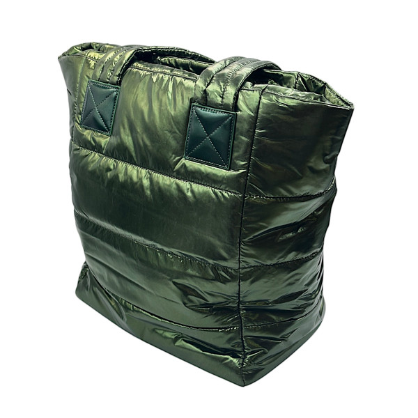 Women's inflatable Mohicans shoulder bag L-216 Green